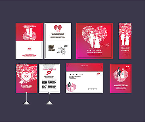 템플릿 배너템플릿 여자 남자 실루엣 결혼 이벤트 빨간색 세트 현수막 하트 전단 청첩장 엽서 초대장 약도 소봉투 행사세트 행사템플릿 AI파일 모양 배너 컬러 지도 편지봉투 카드_감사 촬영기법 사람 편지 홍보물 파일형식 벡터