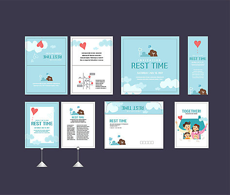 템플릿 배너템플릿 여자 남자 어린이 하늘색 가족 휴식 이벤트 여러명 성인 세트 현수막 하트 전단 엽서 초대장 약도 소봉투 행사세트 행사템플릿 AI파일 모양 배너 다수 컨셉 지도 관계 편지봉투 카드_감사 사람 파란색 편지 홍보물 파일형식 벡터
