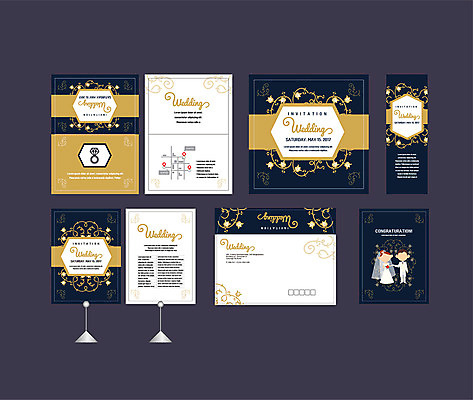 템플릿 배너템플릿 여자 남자 결혼 이벤트 두명 세트 현수막 전단 청첩장 엽서 초대장 약도 당초문 소봉투 행사세트 행사템플릿 AI파일 문양 배너 지도 편지봉투 카드_감사 사람 편지 홍보물 파일형식 벡터