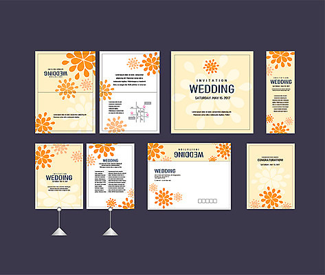 템플릿 배너템플릿 결혼 꽃무늬 이벤트 사람없음 세트 노란색 현수막 전단 청첩장 엽서 초대장 약도 소봉투 행사세트 행사템플릿 AI파일 배너 꽃 컬러 지도 무늬 편지봉투 카드_감사 편지 홍보물 파일형식 벡터