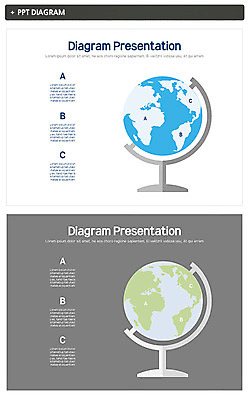 템플릿 비즈니스 그래프 사람없음 세트 지구본 PPT 프레젠테이션 문서템플릿 문서 애니형PPT 이미지템플릿 파일형식