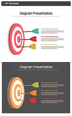 템플릿 비즈니스 그래프 사람없음 세트 다트판 다트 PPT 프레젠테이션 문서템플릿 문서 다트핀 애니형PPT 이미지템플릿 게임 파일형식