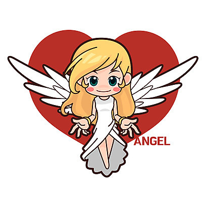 캐릭터 여자 기독교 일러스트 천사 한명 교회 성경 하트 성경학교 천사날개 일러캐릭터 AI파일 모양 1 종교 날개 종교용품 학교 종교건축 사람 건물 파일형식 벡터