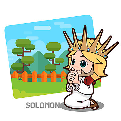 전신 캐릭터 남자 기독교 일러스트 왕관 한명 교회 성경 기도 무릎꿇기 왕 성경학교 솔로몬 일러캐릭터 AI파일 1 종교 종교용품 학교 종교건축 모션 사람 건물 파일형식 벡터