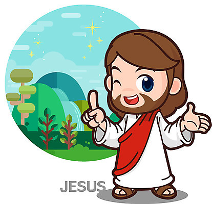 캐릭터 남자 기독교 일러스트 한명 교회 성경 예수 성경학교 일러캐릭터 AI파일 1 종교 종교용품 학교 종교건축 사람 건물 신_종교 파일형식 벡터