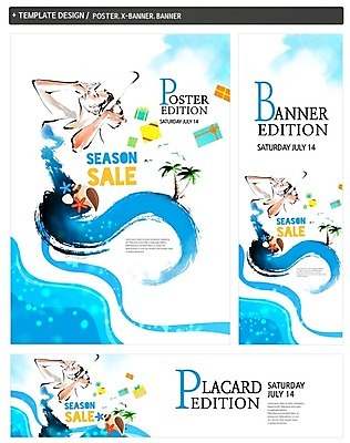 PSD 배너 배너템플릿 여자 가로배너 ZIP 포스터 세로배너 파도 붓터치 불가사리 한명 성인 여름 선물상자 쇼핑 세트 야자수 세일 현수막 소라 나무 템플릿 1 계절 바다 어패류 극피동물 선물 사람 가로 세로 상자 파일형식