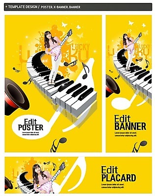 PSD 배너 배너템플릿 여자 가로배너 ZIP 포스터 세로배너 악기 연주 음표 청소년 한명 10대 세트 한국인 현수막 기타 피아노건반 건반 건반악기 마술사모자 템플릿 모자_잡화 1 기호 음악 현악기 사람 동양인 가로 세로 피아노 파일형식