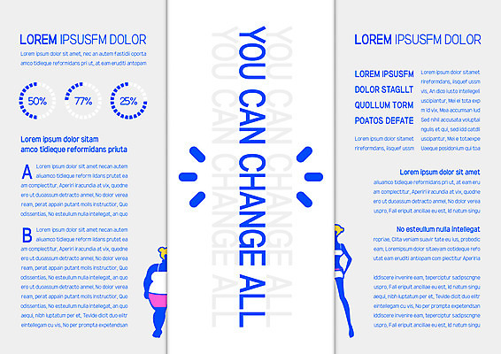 템플릿 편집 표지디자인 북디자인 출판디자인 여자 내지 리플렛 다이어트 북커버 3단접지 그래프 팜플렛 성인 두명 뷰티 비만 이미지템플릿 AI파일 건강 사람 몸매 파일형식 벡터