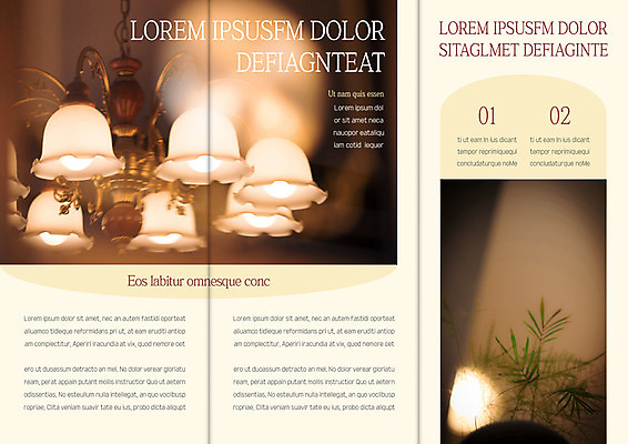 식물 템플릿 편집 표지디자인 북디자인 출판디자인 내지 리플렛 북커버 3단접지 조명 팜플렛 사람없음 샹들리에 이미지템플릿 AI파일 파일형식 벡터