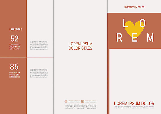 템플릿 편집 표지디자인 북디자인 출판디자인 표지 리플렛 북커버 3단접지 팜플렛 사람없음 하트 이미지템플릿 AI파일 모양 파일형식 벡터