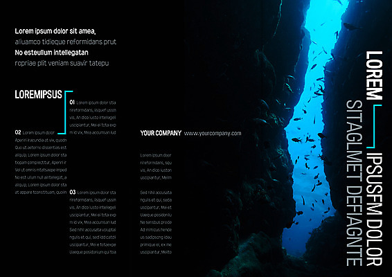 템플릿 편집 표지디자인 북디자인 출판디자인 표지 리플렛 바다 북커버 여러마리 3단접지 자연 어류 팜플렛 사람없음 환경 바닷속 동굴 이미지템플릿 AI파일 다수 수중 수중동물 생태계 파일형식 벡터