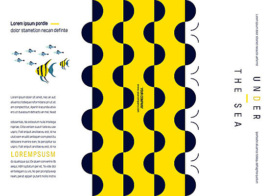 템플릿 편집 표지디자인 북디자인 출판디자인 표지 물결 리플렛 바다 북커버 3단접지 자연 팜플렛 사람없음 환경 열대어 물결무늬 이미지템플릿 AI파일 무늬 어류 생태계 파일형식 벡터