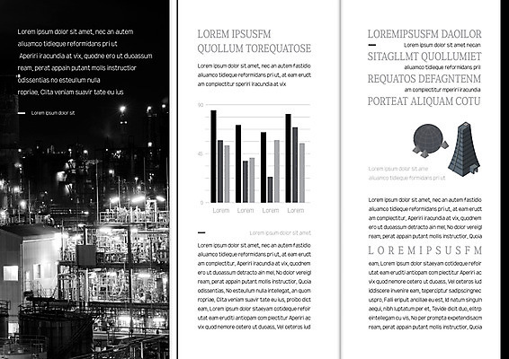 템플릿 편집 표지디자인 북디자인 출판디자인 산업 내지 리플렛 북커버 3단접지 공장 그래프 조명 빌딩 팜플렛 사람없음 지구본 환경 도시 야간 이미지템플릿 AI파일 자연요소 공업 건물 파일형식 벡터