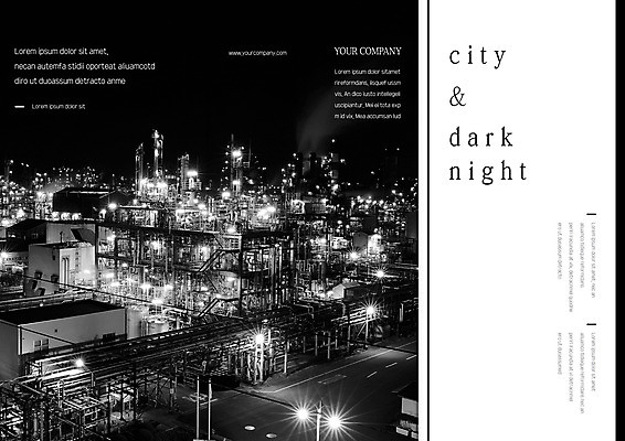 템플릿 편집 표지디자인 북디자인 출판디자인 표지 산업 리플렛 북커버 3단접지 공장 조명 팜플렛 사람없음 환경 도시 야간 이미지템플릿 AI파일 자연요소 공업 파일형식 벡터