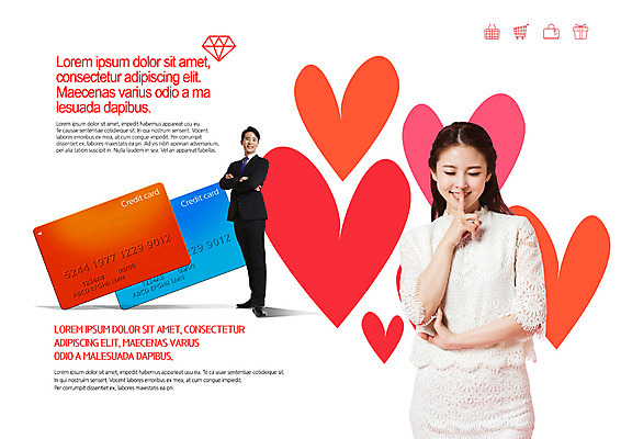 PSD 템플릿 편집 표지디자인 북디자인 출판디자인 여자 남자 내지 리플렛 북커버 웃음 이벤트 팜플렛 상반신 20대 성인 두명 30대 쇼핑 뷰티 팔짱 눈감음 한국인 하트 비즈니스맨 신용카드 쉿 이미지템플릿 모양 비즈니스 모션 표정 사람 동양인 청년 장년 금융 직장인 조용 파일형식