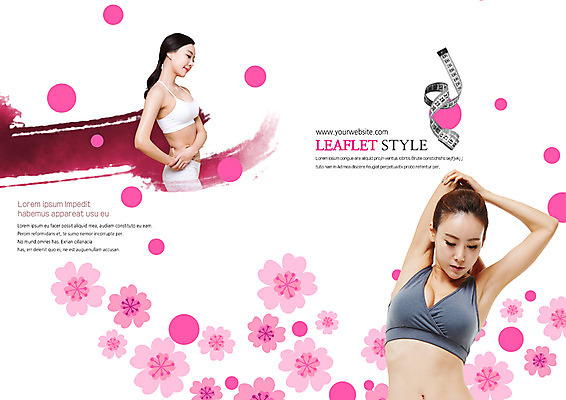 PSD 템플릿 편집 표지디자인 북디자인 출판디자인 여자 표지 꽃 리플렛 다이어트 북커버 줄자 팜플렛 상반신 20대 성인 두명 뷰티 스트레칭 한국인 탱크톱 성인여자만 이미지템플릿 식물 상의 자 건강 사람 동양인 청년 운동 여자만 성인만 파일형식
