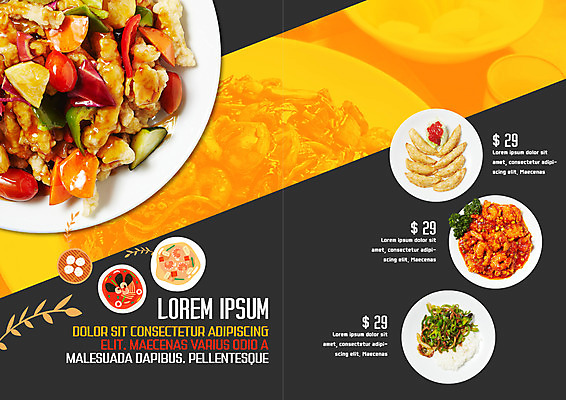 PSD 템플릿 편집 접시 표지디자인 북디자인 출판디자인 내지 음식 리플렛 북커버 팜플렛 사람없음 중식 가격 메뉴 메뉴판 탕수육 짬뽕 고추잡채밥 군만두 깐쇼새우 이미지템플릿 식기 밥 만두 파일형식