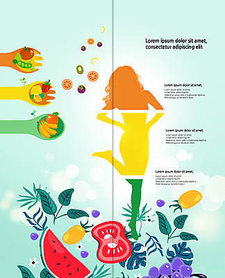 PSD 템플릿 편집 표지디자인 북디자인 출판디자인 여자 실루엣 내지 리플렛 토마토 2단접지 북커버 오렌지 포도 수박 바나나 키위 한명 팜플렛 성인 뷰티 숟가락 레몬 완두콩 포크수저 이미지템플릿 1 채소 과일 콩 촬영기법 수저 사람 파일형식