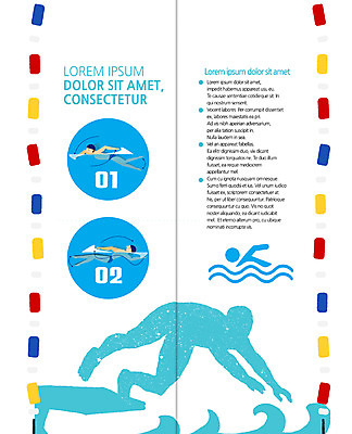 PSD 템플릿 편집 표지디자인 북디자인 출판디자인 남자 실루엣 내지 리플렛 2단접지 북커버 팜플렛 세명 수영 입수 배영 입수자세 자유형 이미지템플릿 포즈 촬영기법 사람 수상스포츠 파일형식