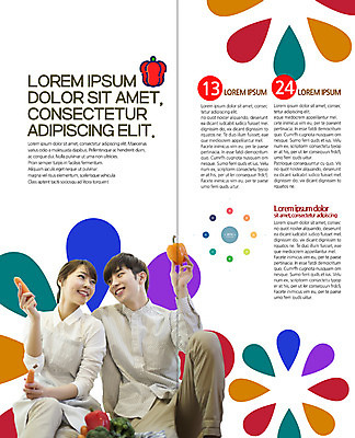 PSD 템플릿 편집 표지디자인 북디자인 커플 출판디자인 여자 남자 내지 리플렛 채소 2단접지 북커버 피망 웃음 들기 앉기 팜플렛 20대 성인 두명 마주보기 당근 한국인 성인만 이미지템플릿 관계 모션 뿌리채소 표정 사람 동양인 청년 파일형식