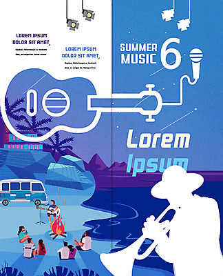 PSD 템플릿 편집 표지디자인 북디자인 출판디자인 여자 표지 남자 리플렛 여행 연주 2단접지 북커버 팜플렛 여러명 성인 해변 캠핑 기타 모닥불 마이크 트럼펫 캠핑카 이미지템플릿 음악 바다 음향기기 다수 자동차 불 현악기 레저 사람 금관악기 파일형식