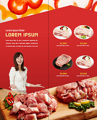 PSD 템플릿 편집 접시 표지디자인 북디자인 출판디자인 여자 내지 리플렛 2단접지 북커버 피망 육류 돼지고기 한명 웃음 팜플렛 상반신 20대 성인 한국인 가격 메뉴 삼겹살 메뉴판 성인여자한명만 이미지템플릿 1 식기 채소 식재료 표정 사람 동양인 청년 여자한명만 성인여자만 파일형식