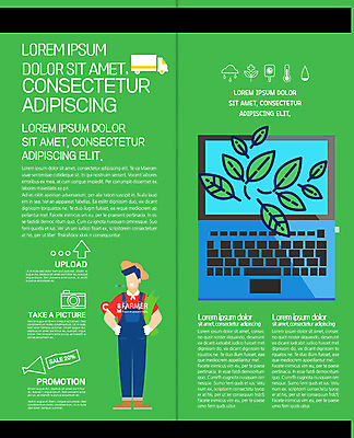 PSD 템플릿 편집 표지디자인 북디자인 출판디자인 남자 내지 리플렛 2단접지 북커버 나뭇잎 한명 팜플렛 성인 노트북 농부 유기농 이미지템플릿 직업 1 웰빙 잎 사람 전자제품 파일형식