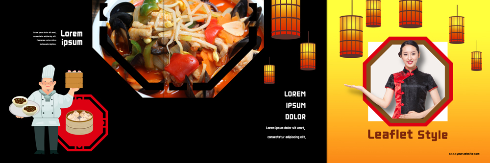 PSD 템플릿 편집 표지디자인 북디자인 출판디자인 여자 표지 남자 리플렛 북커버 3단접지 안내 팜플렛 20대 성인 두명 중국인 중식 요리사 짜장면 치파오 짬뽕 찜기 홍등 이미지템플릿 외국인 직업 음식 주방용품 사람 동양인 청년 등불 전통의상 파일형식