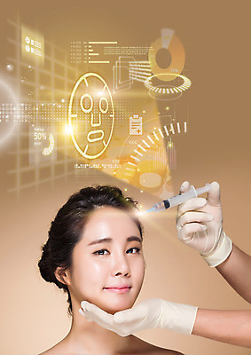 PSD 편집 편집이미지 손 여자 주사기 스마트라이프 상반신 20대 성인 두명 신체부위 뷰티 디지털 한국인 성형수술 스마트 수술장갑 마스크팩 터치스크린 홀로그램 의료성형뷰티 4차산업 이미지편집 라이프스타일 산업 장갑 컨셉 의료기기 사람 동양인 청년 수술 팩 파일형식