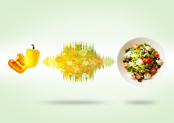 PSD 편집 편집이미지 접시 채소 식재료 방울토마토 피망 사람없음 샐러드 변신 이미지편집 식기 음식 토마토 파일형식