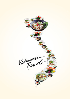 PSD 편집 편집이미지 접시 음식 지도 사람없음 다양 베트남 동남아음식 쌀국수 월남쌈 이미지편집 식기 다수 동남아시아 국수 베트남음식 파일형식