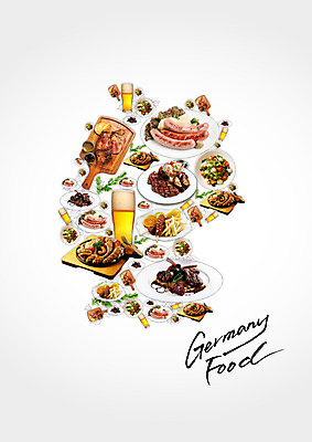 PSD 편집 편집이미지 접시 음식 지도 맥주 서양음식 독일 육류 스테이크 사람없음 다양 감자튀김 소시지 맥주잔 이미지편집 식기 유럽 다수 술잔 식재료 감자 주류 튀김 가공식품 파일형식