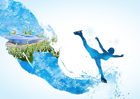 PSD 나무 편집 편집이미지 여자 실루엣 스포츠 캘리그라피 겨울스포츠 한명 성인 경기장 눈송이 피겨스케이팅 피겨선수 스파이럴 피겨스케이터 이미지편집 식물 1 스포츠시설 운동선수 눈_날씨 촬영기법 사람 스케이팅 스케이터 파일형식