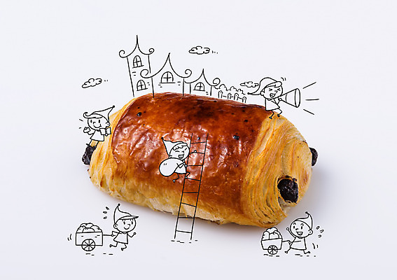 편집이미지 여자 남자 어린이 빵 사다리 포토일러 주택 요정 여러명 뺑오쇼콜라 이미지편집 AI파일 음식 다수 사람 건물 도구 파일형식 벡터