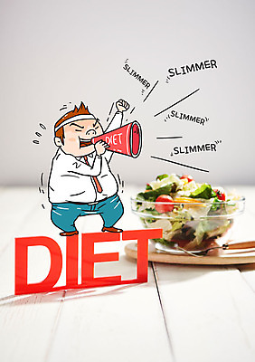 편집이미지 영어 남자 몸매관리 다이어트 포토일러 건강 한명 성인 건강관리 확성기 외침 샐러드 결심 비만 이미지편집 AI파일 문자 1 음식 컨셉 관리 사람 소리 몸매 파일형식 벡터