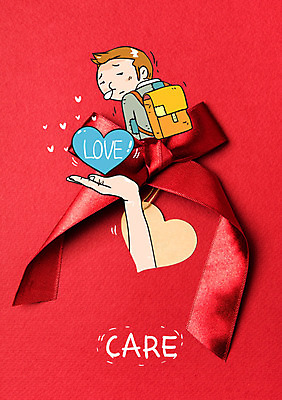 편집이미지 손 남자 리본 포토일러 사랑 신체부위 빨간색 하트 손내밀기 사랑나눔 관심 보살핌 콧물 이미지편집 AI파일 모양 감정 컬러 사람 손짓 나눔 생리현상 파일형식 벡터