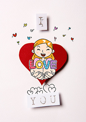 편집이미지 여자 포토일러 사랑 한명 미소 성인 하트 손내밀기 아이러브유 이미지편집 AI파일 모양 1 감정 표정 사람 손짓 파일형식 벡터