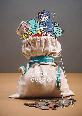 편집이미지 남자 사다리 포토일러 줄자 한명 동전 돈자루 돈다발 도둑 절도 세금 탈세 이미지편집 AI파일 1 돈 자 사람 도구 범죄 범죄인 파일형식 벡터