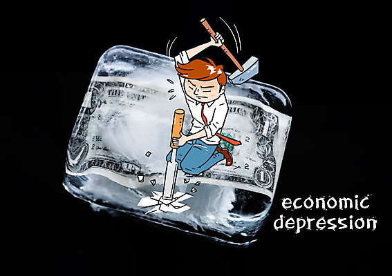 편집이미지 남자 포토일러 한명 성인 경제 얼음 비즈니스맨 망치 도끼 망치질 불황 경제불황 위기 이미지편집 AI파일 자연요소 1 비즈니스 모션 사람 공구 직장인 파일형식 벡터