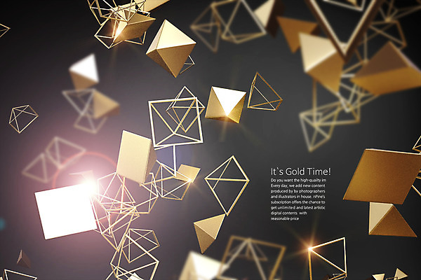 PSD 편집 편집이미지 백그라운드 사람없음 빛 반짝임 3D 금색 황금 삼각형 입체 디지털합성 편집소스 편집3D 도형 컬러 모션 파일형식