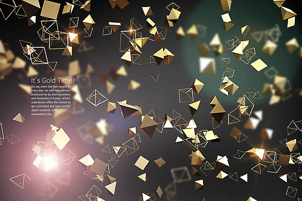 PSD 편집 편집이미지 백그라운드 사람없음 빛 반짝임 3D 금색 황금 삼각형 입체 디지털합성 편집소스 편집3D 도형 컬러 모션 파일형식