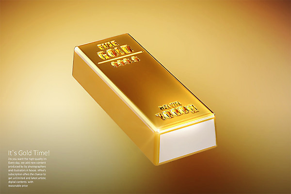 PSD 편집 편집이미지 사람없음 3D 금색 황금 디지털합성 오브젝트 금괴 편집소스 편집3D 컬러 파일형식
