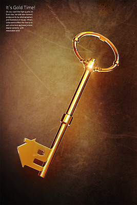 PSD 편집 편집이미지 열쇠 부동산 주택 사람없음 반짝임 3D 금색 황금 디지털합성 오브젝트 편집소스 편집3D 컬러 모션 건물 재산 파일형식