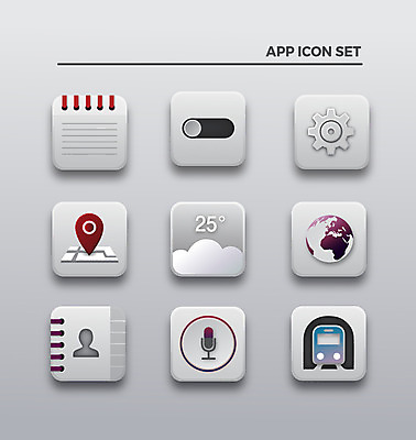 아이콘 시계 지도 버튼 날씨 사람없음 세트 지구본 전철 어플리케이션 전기에너지 톱니바퀴 웹아이콘 위치 스프링노트 녹음기 환경설정 앱아이콘 온오프 2D아이콘 AI파일 육상교통 대중교통 공책 에너지 전원_전기 설정 파일형식 벡터 녹음_기록