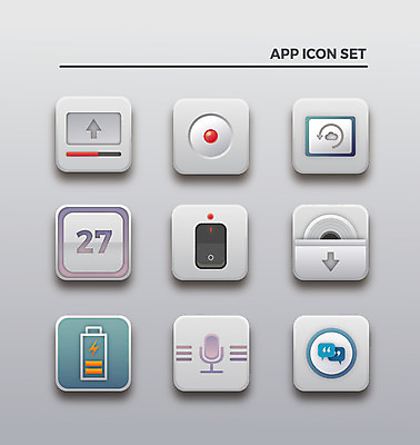 아이콘 음악 사람없음 세트 날짜 어플리케이션 웹아이콘 다운로드 녹음기 메신저 베터리 업로드 전원버튼 앱아이콘 2D아이콘 AI파일 버튼 문화예술 전원_전기 파일형식 벡터 녹음_기록