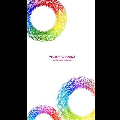 배너 백그라운드 일러스트 사람없음 컬러풀 원형 그라데이션 무지개색 지오메트릭 국내일러스트 AI파일 도형 컬러 파일형식 벡터