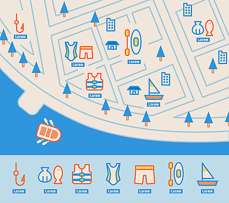 아이콘 수영복 바다 지도 요트 낚시 조개 어류 사람없음 여름 세트 수상스포츠 구명조끼 선박 2D아이콘 AI파일 옷 계절 스포츠 수상교통 배_교통 레저 어패류 수중동물 구조용품 파일형식 벡터