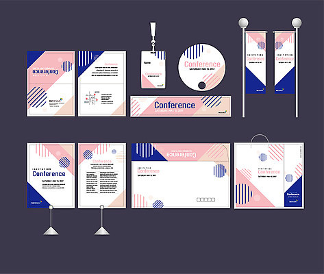 템플릿 배너템플릿 무늬 이벤트 사람없음 세트 쇼핑백 줄무늬 현수막 원형 전단 엽서 초대장 패키지 사원증 박람회 손부채 기업홍보 소봉투 행사세트 행사템플릿 AI파일 도형 배너 가방 비즈니스 편지봉투 카드_감사 편지 홍보물 파일형식 벡터