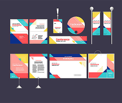 템플릿 배너템플릿 무늬 이벤트 사람없음 세트 컬러풀 쇼핑백 현수막 전단 엽서 초대장 패키지 사원증 박람회 손부채 기업홍보 소봉투 행사세트 행사템플릿 AI파일 배너 컬러 가방 비즈니스 편지봉투 카드_감사 편지 홍보물 파일형식 벡터