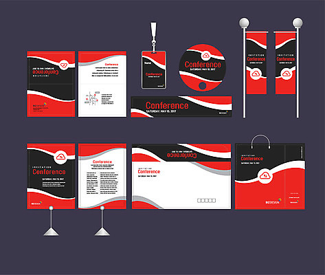 템플릿 배너템플릿 곡선 이벤트 사람없음 빨간색 세트 쇼핑백 현수막 전단 엽서 초대장 패키지 사원증 박람회 손부채 기업홍보 소봉투 행사세트 행사템플릿 AI파일 배너 선 컬러 가방 비즈니스 편지봉투 카드_감사 편지 홍보물 파일형식 벡터